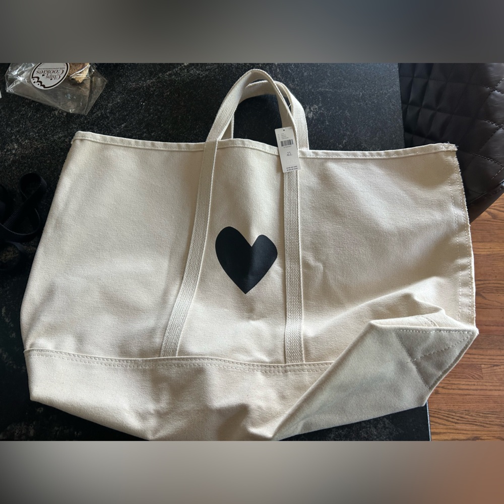 Keri Rosenthal tote bag  with Black Heart